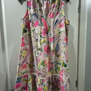 Crown & Ivy Multicolor Patterned Dress